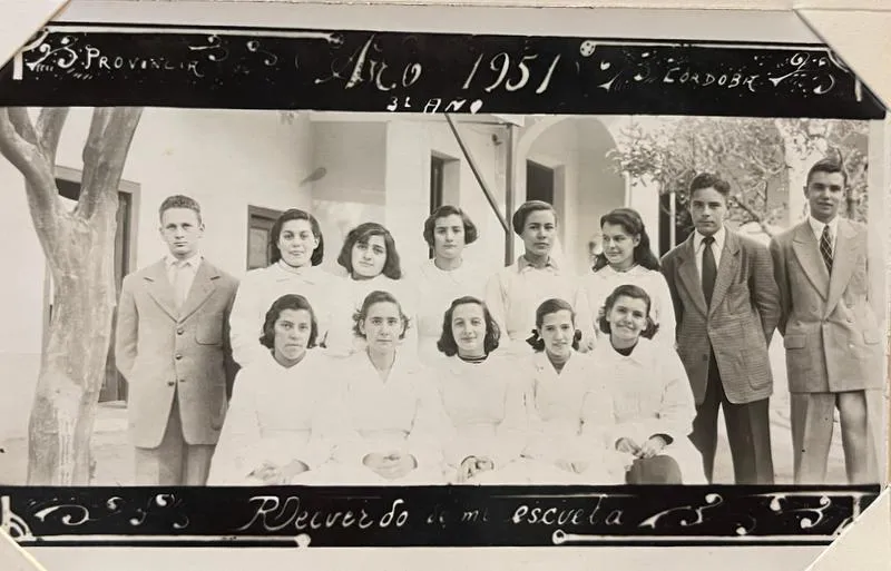 PRIMEROS ALUMNOS DEL NACIONAL AÑO 1951 TERCER AÑO