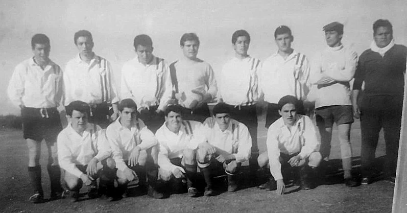 River del 66, Pipo Nuñez, Soler, Pipo Freytes, Tito Tetamanti, Martínez, Gallina Domínguez, Mazzochi Héctor.-001