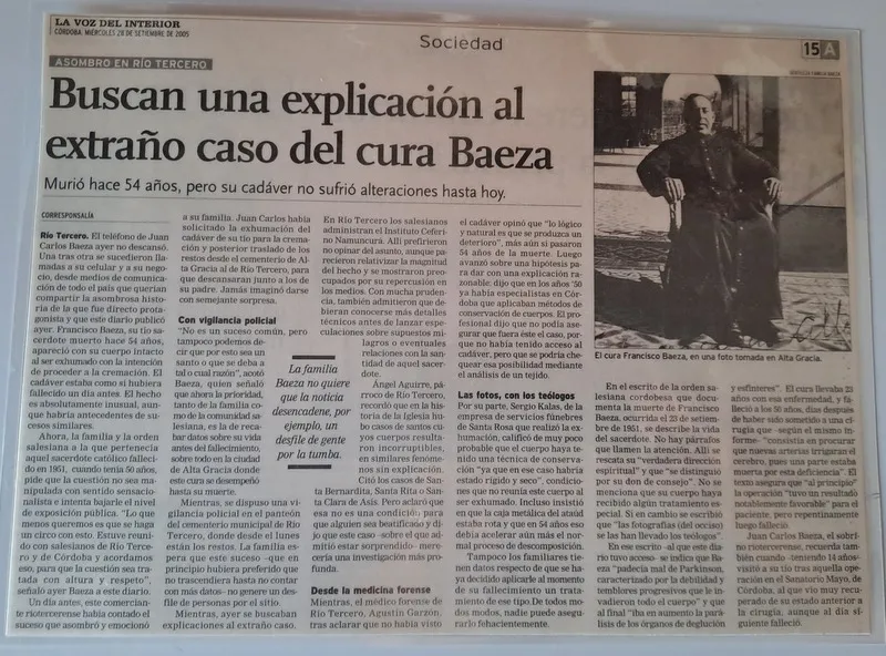 CASO CURA BAEZA (EDUARDO TYRRELL)