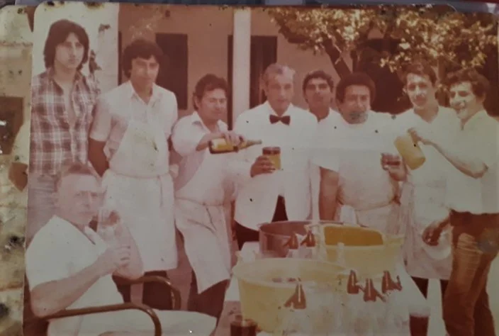 cocineros y mozos del Sierras